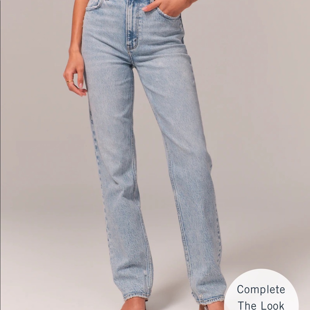 Abercrombie 90s straight jeans in long
